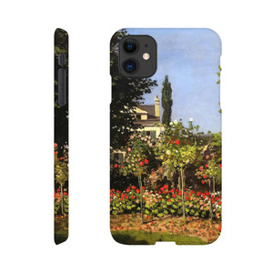 claude monet - Garden in Bloom at Sainte-Addresse Slim case