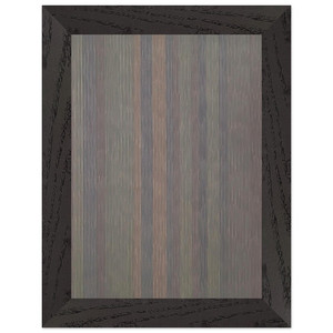 Gene Davis  Pocahontas  1978 Premium Wooden Framed Art Print / Poster