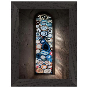 Sigmar Polke  AHATFENSTER 2009 Premium Wooden Framed Art Print / Poster