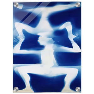 Robert Rauschenberg  UNTITLED DOUBLE RAUSCHENBERG 1950 Acrylic Print