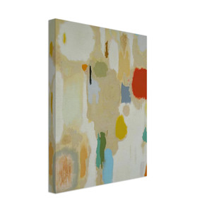 John Ferren  Contemplations on Geraniums  1952 Canvas