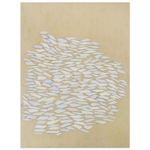 Robert Goodnough  Pastel Statement  1971 Aluminum Print