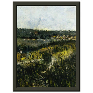 Maurice Utrillo  NEAR MONTMAGNY Premium Metal Framed Art Print / Poster