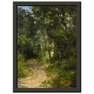 Thomas Moran Cockington Lane, Torquay Premium Metal Framed Art Print / Poster