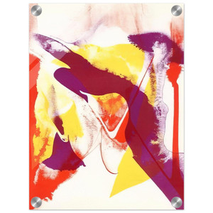 Paul Jenkins  Redfern composition Acrylic Print