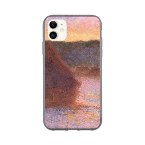 claude monet - Haystacks at Sunset Frosty Weather Bio case