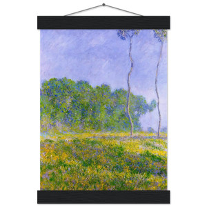 claude monet  Spring Landscape Museum-Quality Matte Paper Poster with Hanger