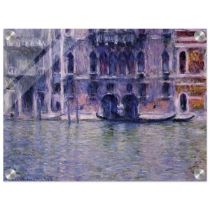 claude monet  Palazzo da Mulla Acrylic Print