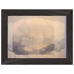 Ronnie Landfield  In The Divine  1986 Premium Wooden Framed Art Print / Poster