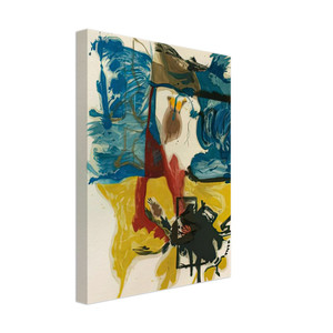 Helen Frankenthaler  Beach Scene 1961 Canvas