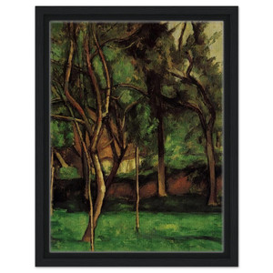 Paul Cezanne  ORCHARD N2 Framed Canvas