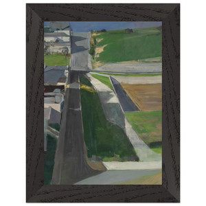 Richard Diebenkorn  Cityscape I Premium Wooden Framed Art Print / Poster