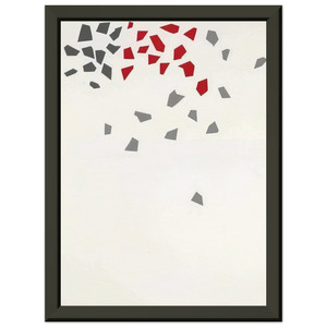 Robert Goodnough  Untitled  1968 N1 Premium Metal Framed Art Print / Poster