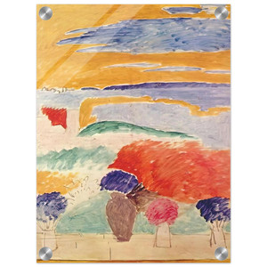 Henri Matisse  OPEN WINDOW AT TANGIER 1913 Acrylic Print