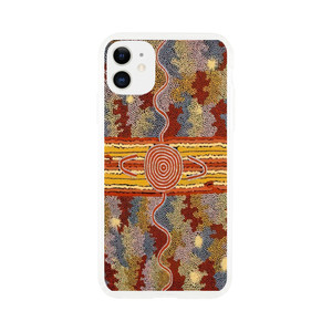 Clifford Possum Tjapaltjarri - Corrobboree Dreaming - Native Art Clear case