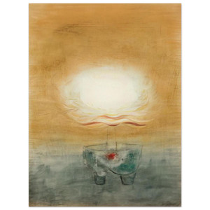 Morris Graves  Lotus  1945 Aluminum Print