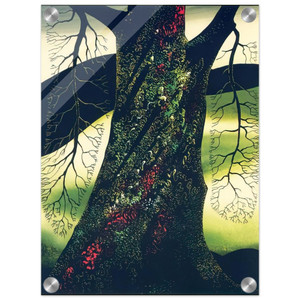 Eyvind Earle  Oak Tree Acrylic Print