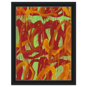 Cy Twombly  Camino Real  II  Framed Canvas
