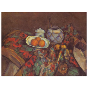 Paul Cezanne  Still Life with Oranges Wood Print