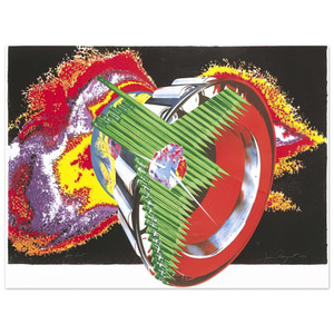 James Rosenquist  Space Dust Aluminum Print