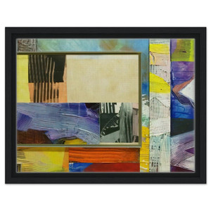 Sam Gilliam  Time Before History Framed Canvas