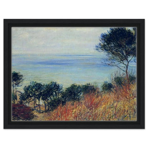 claude monet  The Coast of Varengeville Framed Canvas