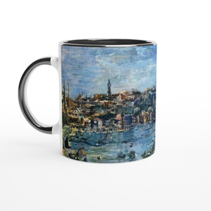 OSKAR KOKOSCHKA - NOTDETECTED235883 Ceramic Mug with Color Inside