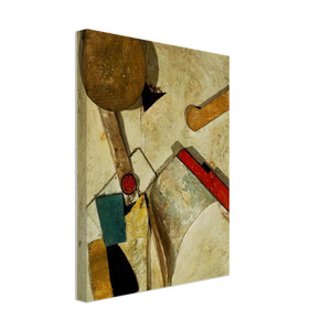 Kurt Schwitters  HEAVY RELIEF 1945 Canvas