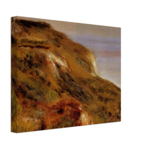 PierreAuguste Renoir  The Varangeville Church and the Cliffs Canvas