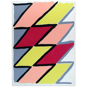 Sonia Delaunay  COMPOSITION 22 Aluminum Print