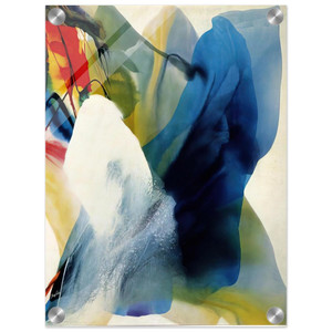 Paul Jenkins  Phenomena Graced by Three  1968 Acrylic Print