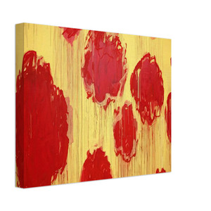 Cy Twombly  Untitled  Peonias series  Canvas