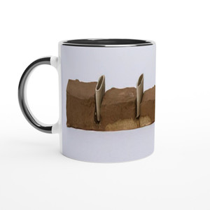 Eva Hesse - UNTITLED 1968 N2 Ceramic Mug with Color Inside