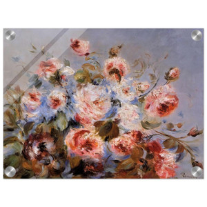 PierreAuguste Renoir  Roses from Wargemont Acrylic Print