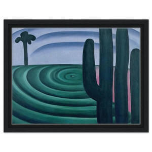 Tarsila do Amaral  Distance Framed Canvas