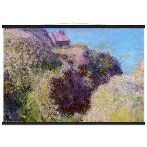 Monet Gorge at Varengeville Museum-Quality Matte Paper Poster with Hanger