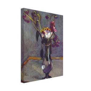 Henri Matisse  BOUQUET ON A BAMBOO TABLE 1903 Canvas