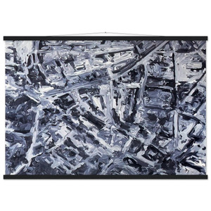 Gerhard Richter TOWNSCAPE PL 1970 Matte Poster with Hanger
