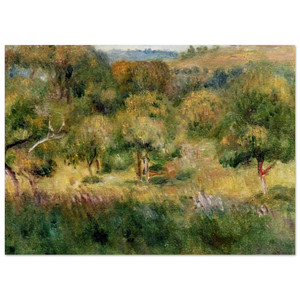 Renoir Edge of the Forest Brittany Fine Art Poster / Art Print