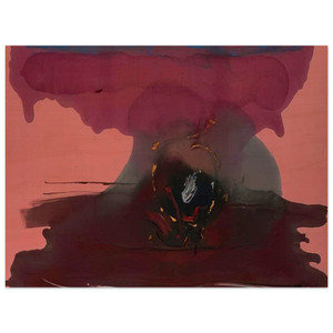 Helen Frankenthaler  Harbinger  1986 Wood Print