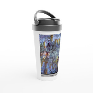 Salvador Dali - THE LAKE AT VILABERTRAN Travel Mug