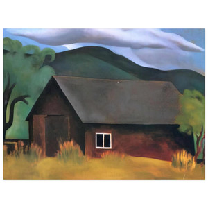 Georgia OKeeffe  My Shanty Lake George Aluminum Print