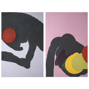 Luis Feito  597 Aluminum Print