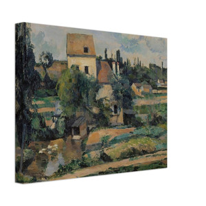 Paul Cezanne  Moulin de la Couleuvre at Pontoise Canvas