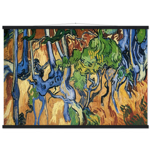 Vincent van Gogh  Tree roots Museum-Quality Matte Paper Poster with Hanger