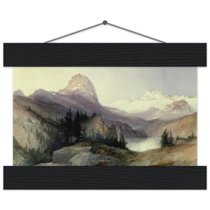 Moran Bighorn Mountains Museum-Quality Matte Paper Poster with Hanger