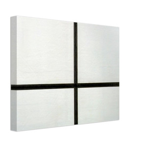 Piet Mondrian  Composition with yellow patch Canvas