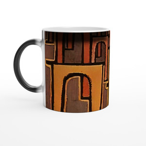Paul Klee - REVOLUTION OF THE VIADUCT 1937 Magic Ceramic Mug