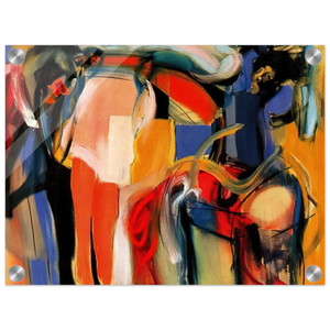 Miriam Schapiro  Autobiography  Abstract Expressionism Acrylic Print