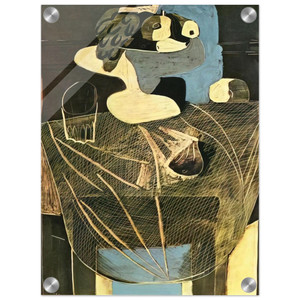 Pablo Picasso  Still life with fishing net Acrylic Print